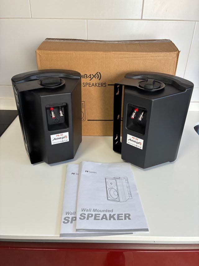 Audibax PR-52 Pareja Altavoces Negro 100W
