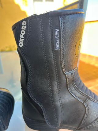 Botas Moto Oxford Impermeables Mujer talla 38