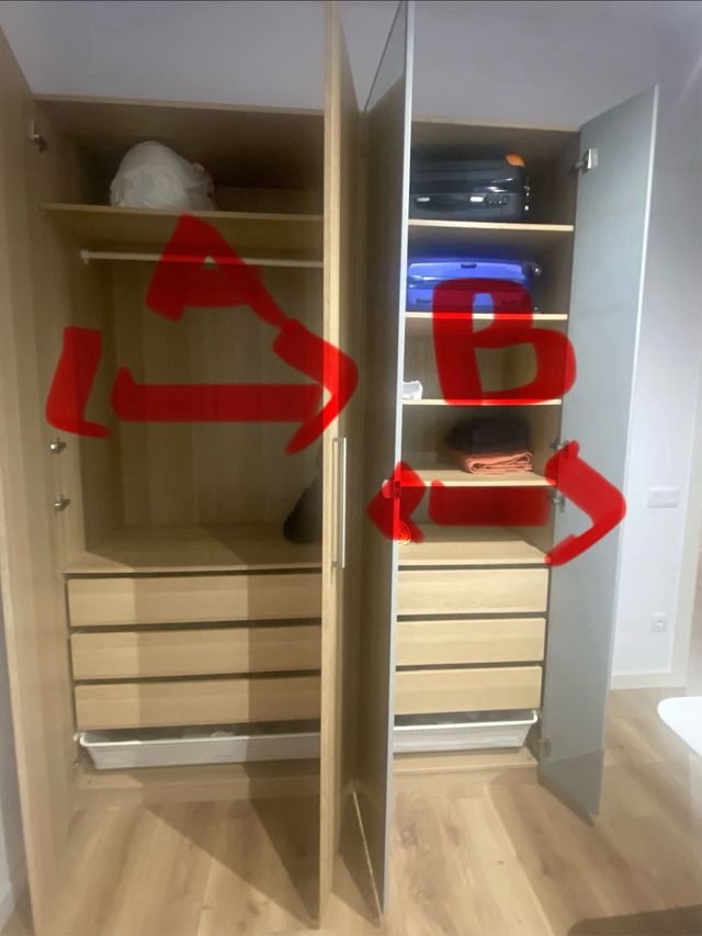 Armario Ikea Madera PAX