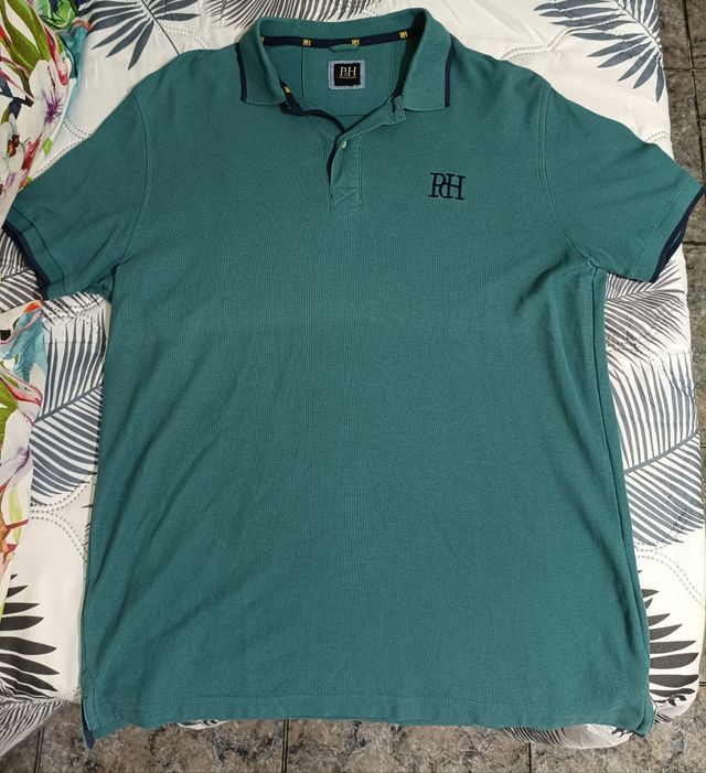 Camisa Polo Pedro del Hierro Talla L Verde