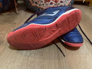 Zapatillas Fútbol Sala Joma Azul/Naranja