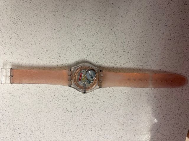 Reloj Swatch 2015 Swatch Suok703 Pink Glistar