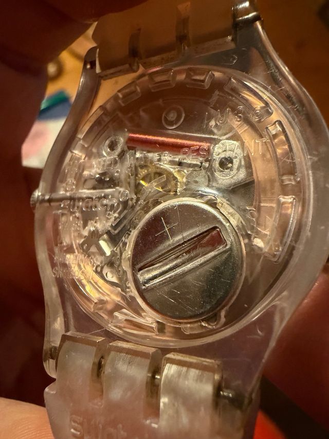 Reloj Swatch 2015 Swatch Suok703 Pink Glistar