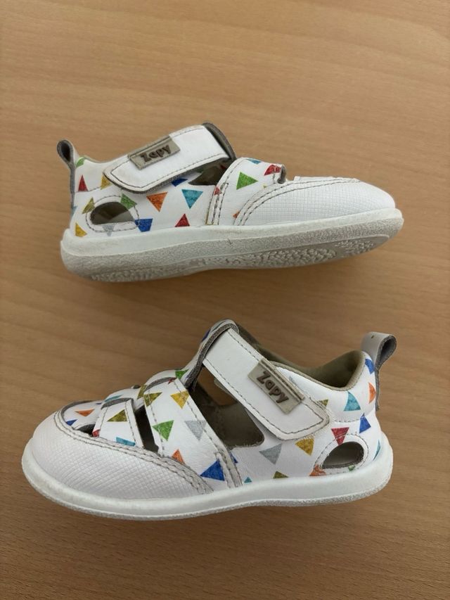 Sandalias piel niño Zapy