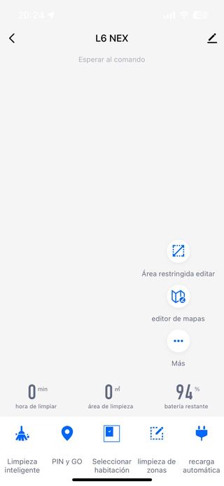 Laresar Clean Robot aspirador L6 Nex con fregona, 