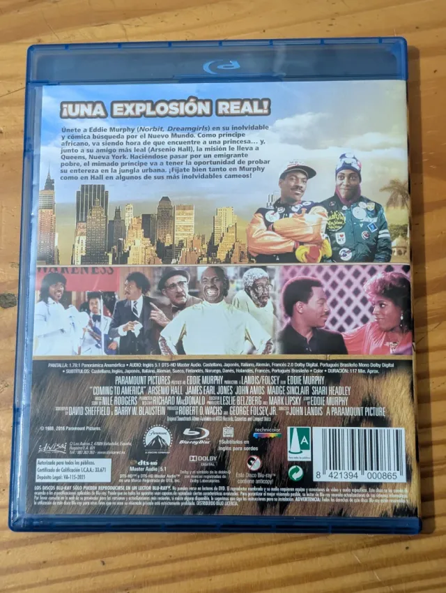 El Príncipe de Zamunda Blu-ray