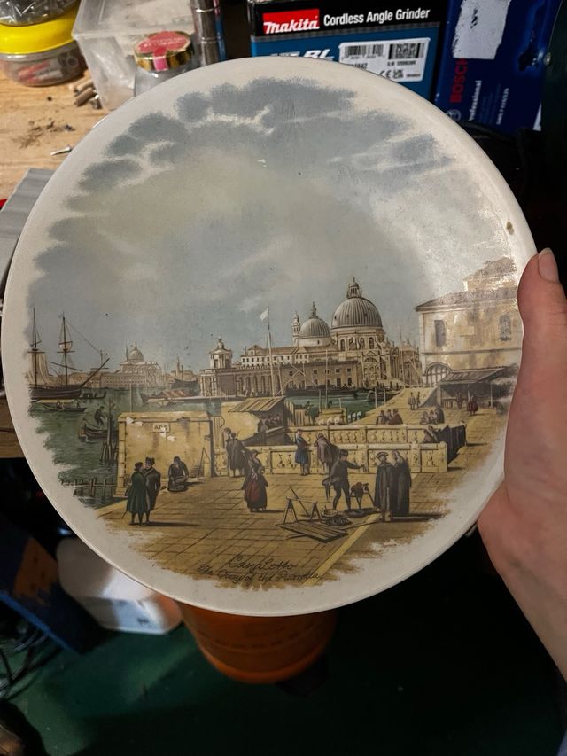 Plato decorativo Venecia Cabaletto