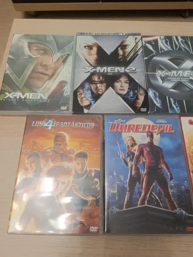 Lote 11 Películas DVD Acción y Superhéroes