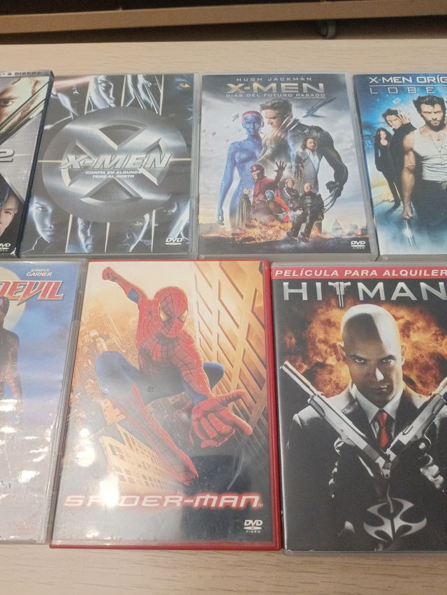 Lote 11 Películas DVD Acción y Superhéroes