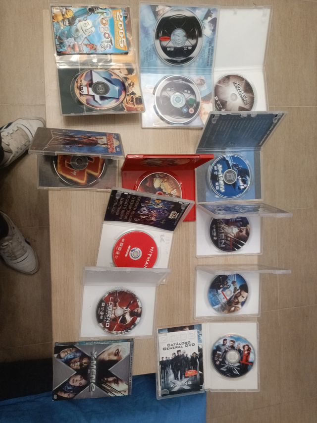 Lote 11 Películas DVD Acción y Superhéroes