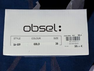 Sandali donna estivi in corda con zeppa misura 38