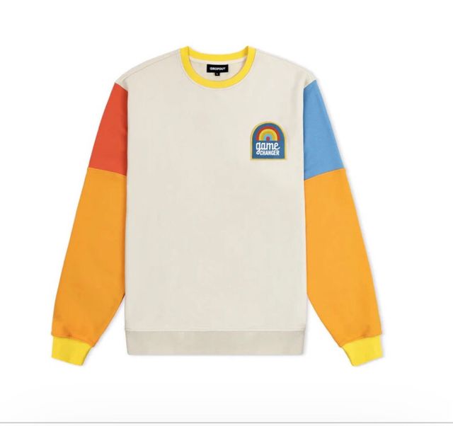 Felpa Dropout Game Changer taglie S e M