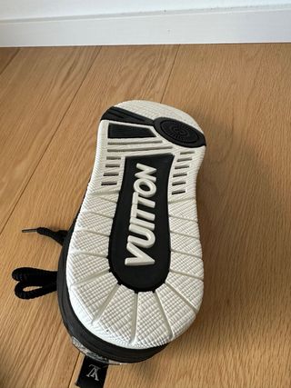 Scarpe Louis Vuitton Skate Nere