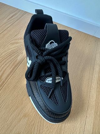 Scarpe Louis Vuitton Skate Nere