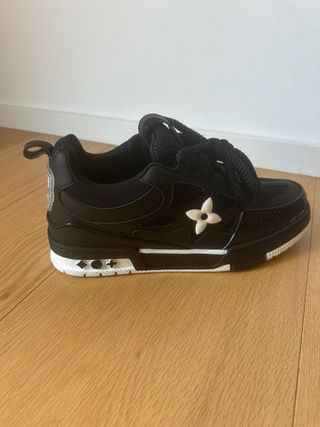 Scarpe Louis Vuitton Skate Nere