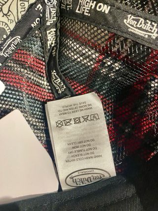 Gorra Von Dutch Negra y Blanca