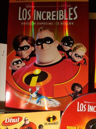 Los Increíbles DVD 2 Discos + Guía