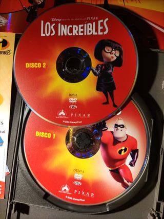 Los Increíbles DVD 2 Discos + Guía
