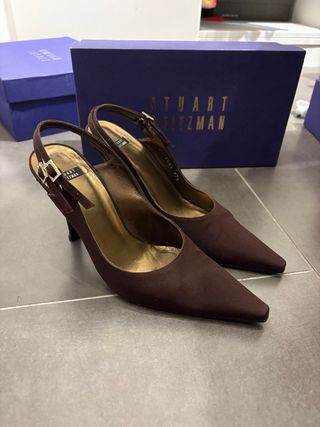 Zapatos de tacón Stuart Weitzman marrones talla 37