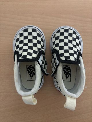 Bambas Vans cuadros bebé