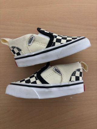 Bambas Vans cuadros bebé