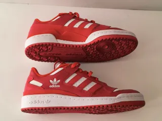 Zapatillas Adidas Forum Low Rojas y Blancas