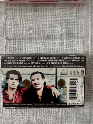 Litfiba 2 Musicassette Mondi Sommersi Terremoto