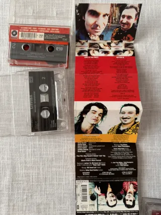 Litfiba 2 Musicassette Mondi Sommersi Terremoto