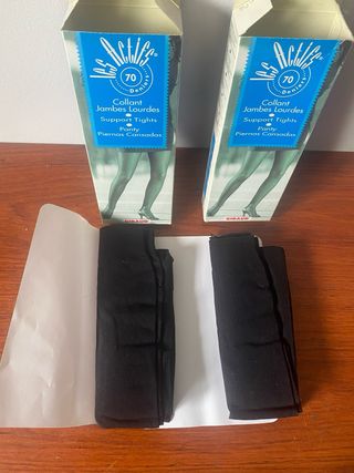 2 Pantys GIBaud 70 Deniers Descanso SIN ESTRENAR