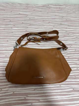 Bolso piel Adolfo Dominguez camel