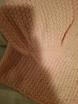 Chaqueta mañanita vintage años 50 rosa