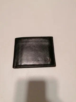 Portafoglio uomo marrone/nero mai usato