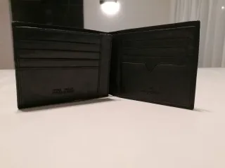 Portafoglio uomo marrone/nero mai usato