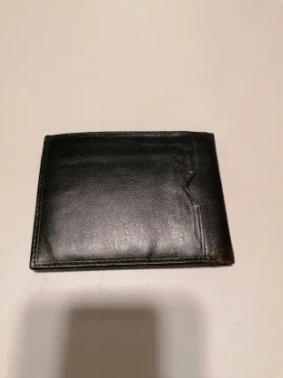 Portafoglio uomo marrone/nero mai usato