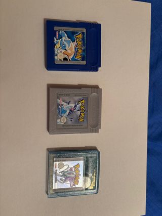 Pokémon Azul, Plata y Cristal Game Boy