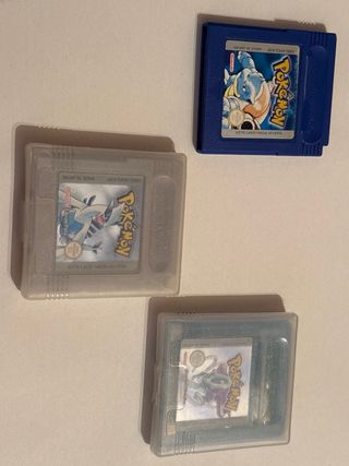 Pokémon Azul, Plata y Cristal Game Boy