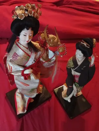 Coppia Geishe vintage