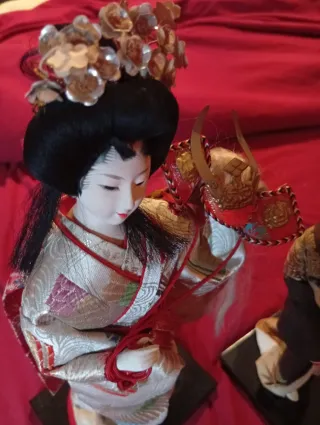 Coppia Geishe vintage