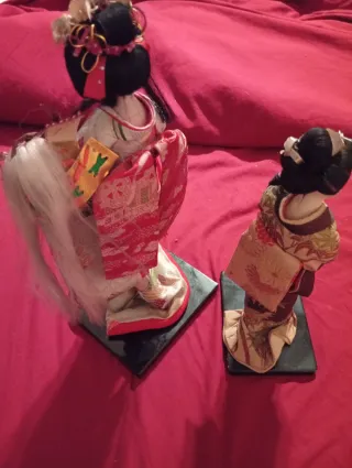 Coppia Geishe vintage