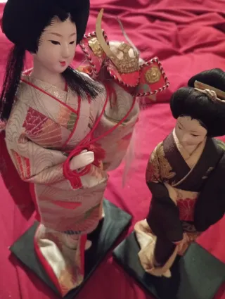 Coppia Geishe vintage