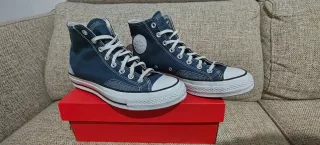 Zapatillas Converse Altas Azul Marino