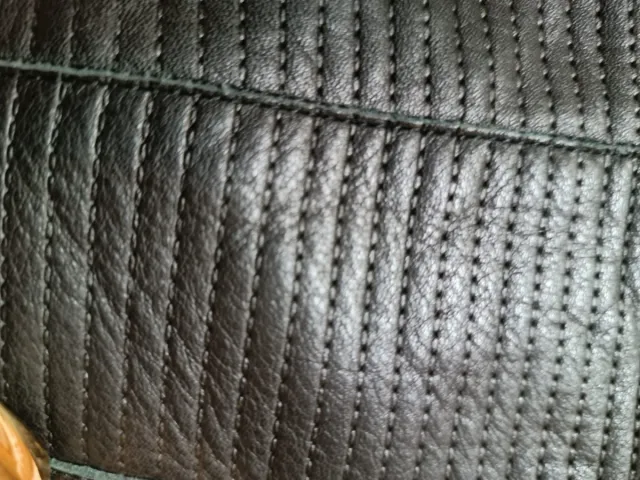 Botines Vidorreta Piel Negra Cadena Dorada