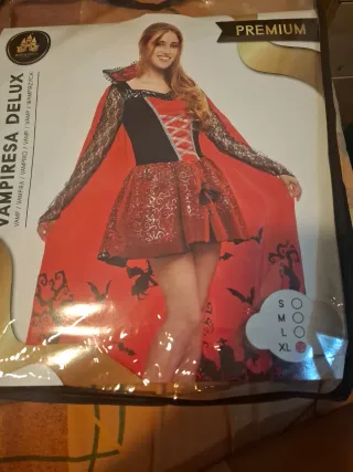Disfraz Vampiresa Deluxe Premium XL