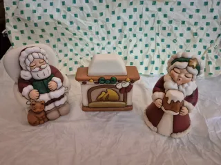 Thun Set Mamma, Babbo Natale e caminetto THUN
