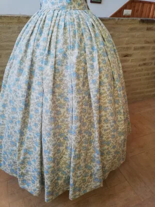 Falda Regional Estampada Flores