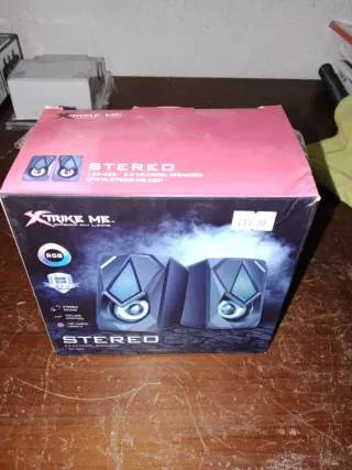 Altavoces Xtrike Me SK-402 Stereo 2.0 RGB