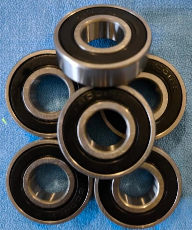 10 Rodamientos 6001-2RS