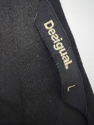 Blusa Desigual Patchwork Encaje Floral