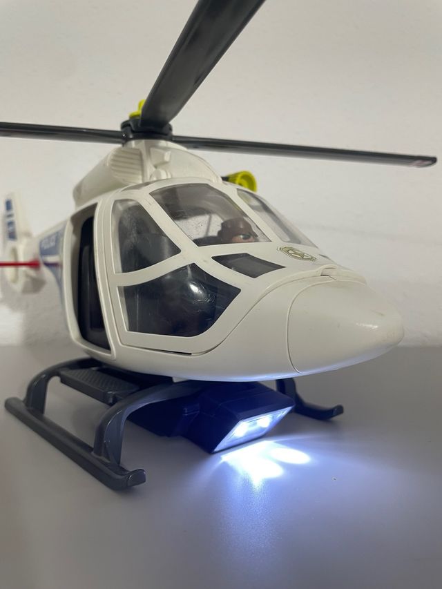 Elicottero Playmobil con luci