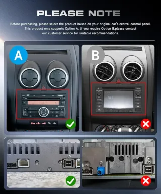 Autoradio Nissan Qashqai 2006-2016 4GB 64 GB